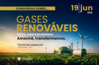 Sessão sobre gases renováveis e transição energética decorre a 19 de junho nos Paços do Concelho