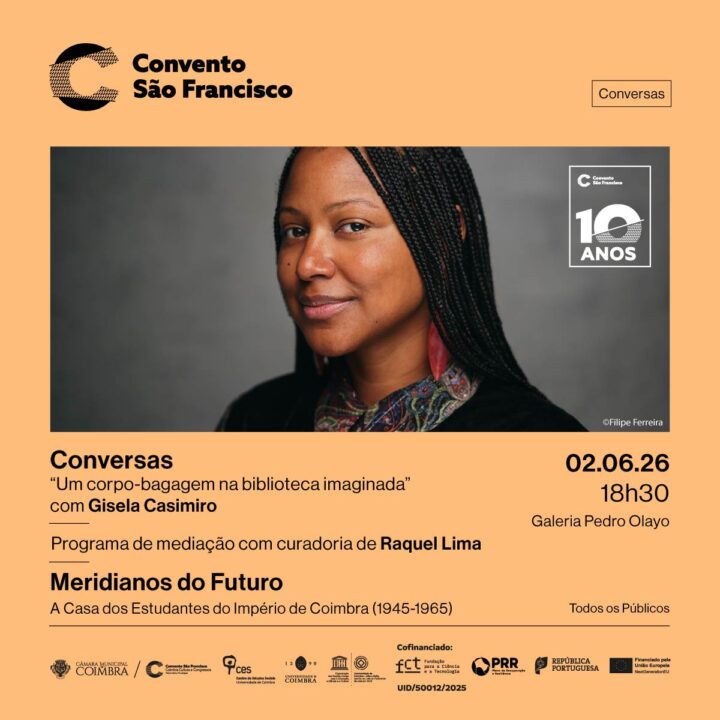 “Um corpo-bagagem na biblioteca imaginada” com Gisela Casimiro no CSF