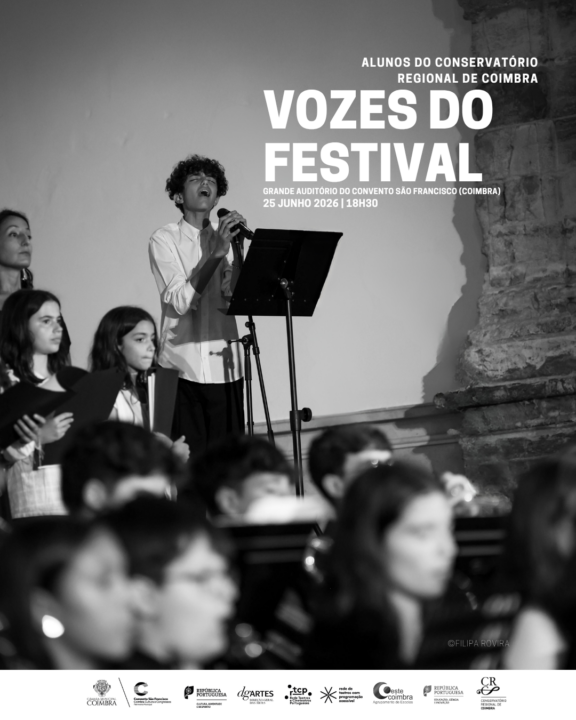 “Vozes do Festival” do Conservatório Regional de Coimbra no CSF
