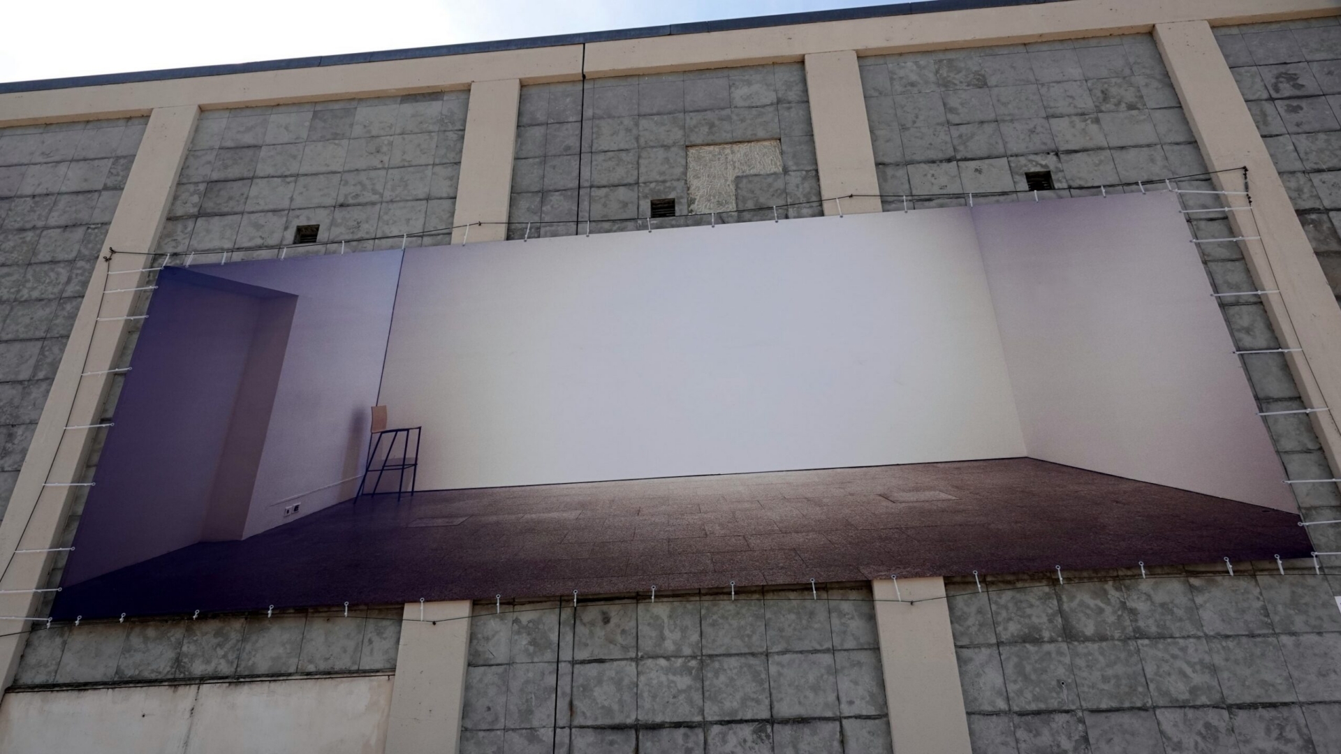 Projeto “Outdoor ’26” com nova obra na fachada do Mercado Municipal D. Pedro V