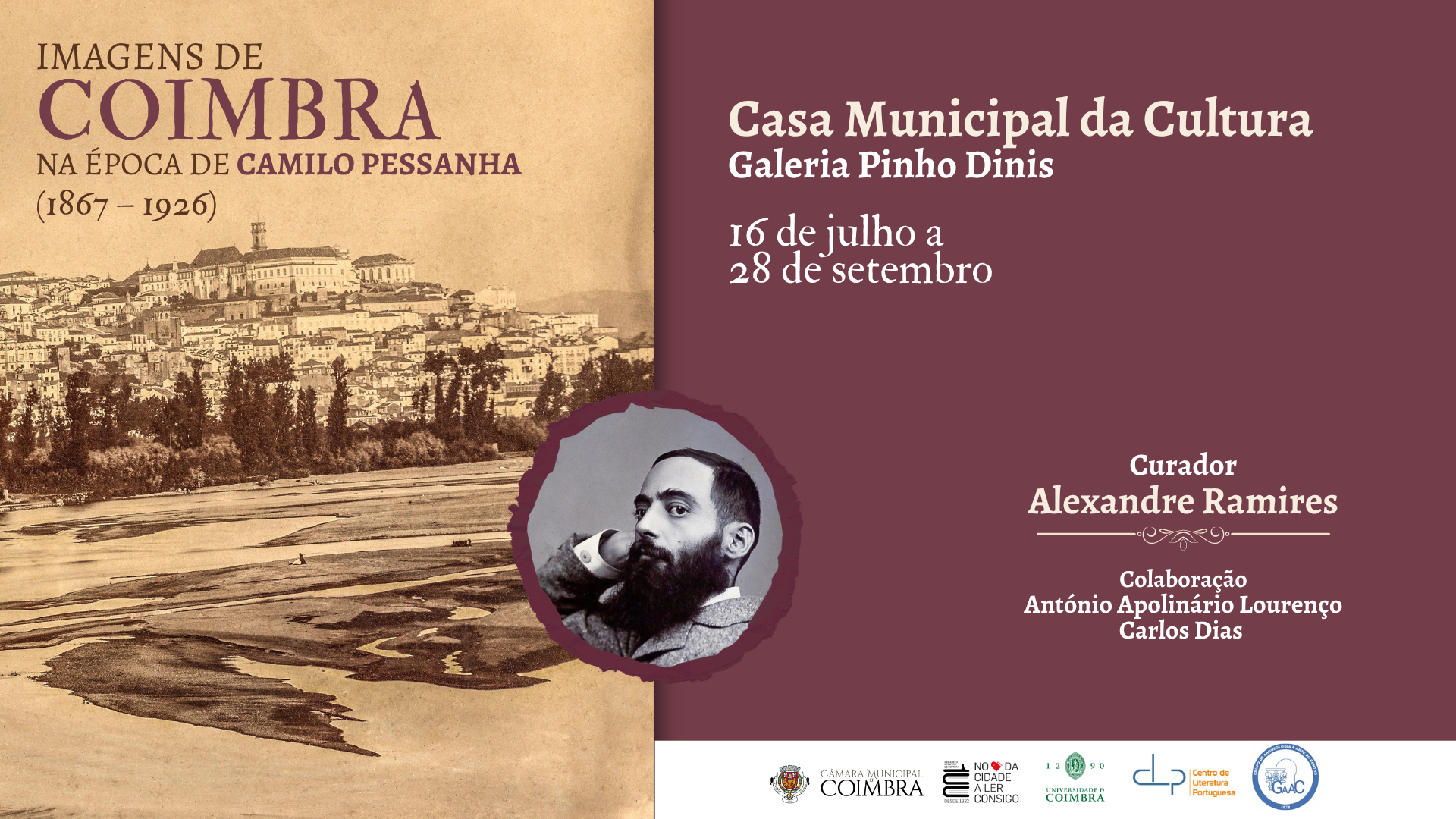 Centenário de Camilo Pessanha assinalado com exposição e recital performativo na Biblioteca Municipal