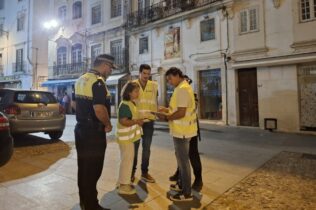 Município realiza levantamento noturno da iluminação pública na Alta, Baixa e Praça da República