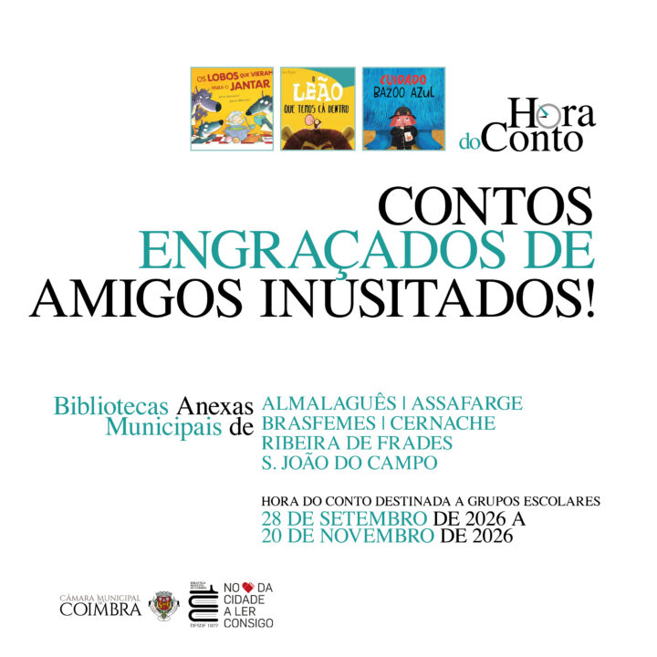 Bibliotecas Anexas Municipais promovem “Contos engraçados” para pré-escolar e 1.º ciclo