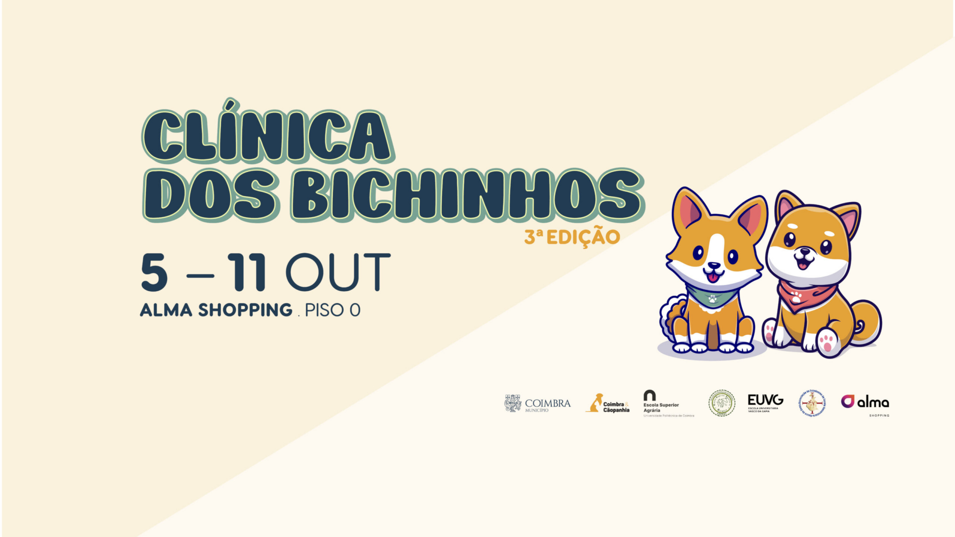 Clínica dos Bichinhos regressa ao Alma Shopping para ensinar crianças a cuidar dos animais