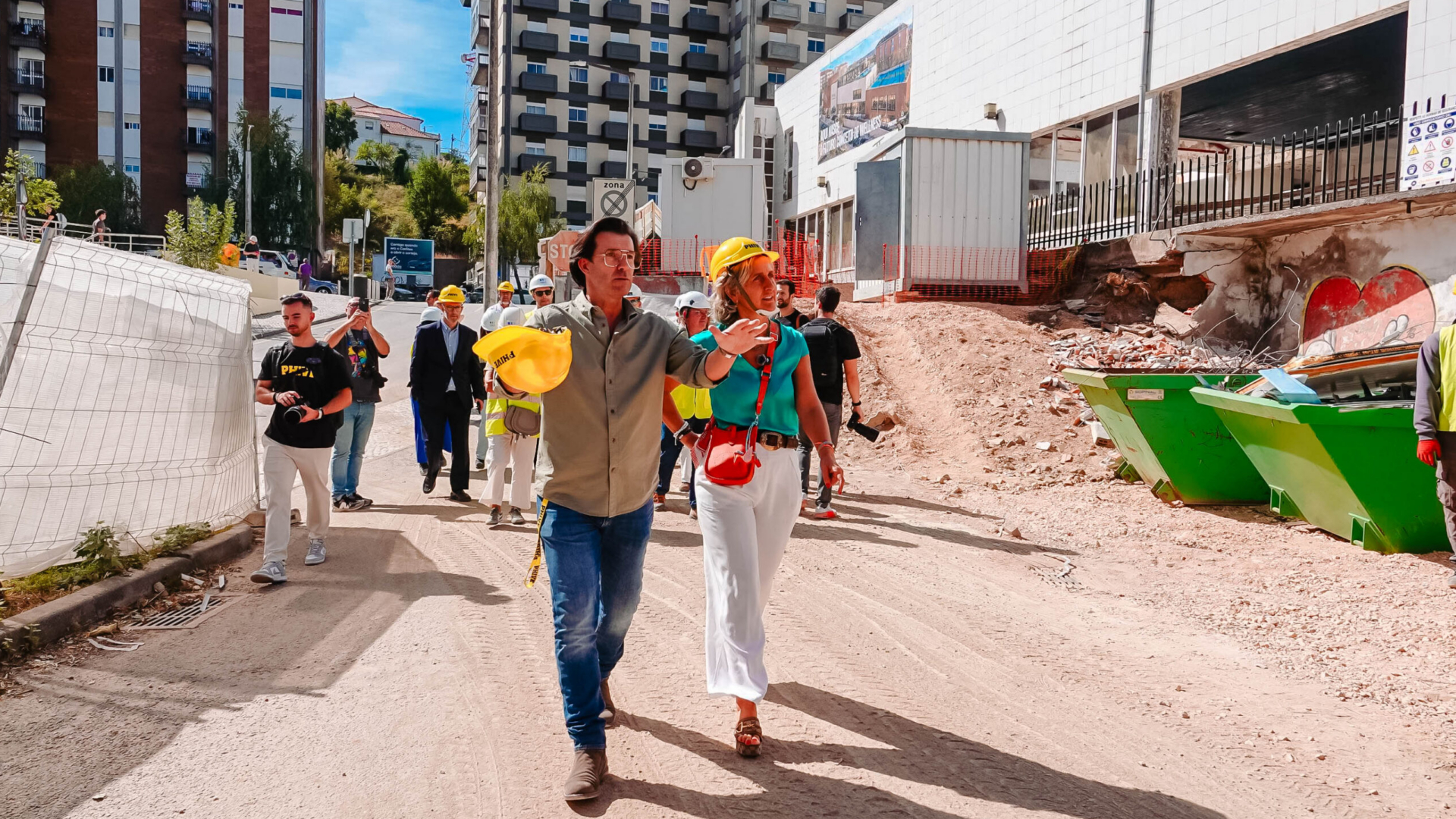 Arrancam obras do novo Complexo Desportivo Integrado de Celas