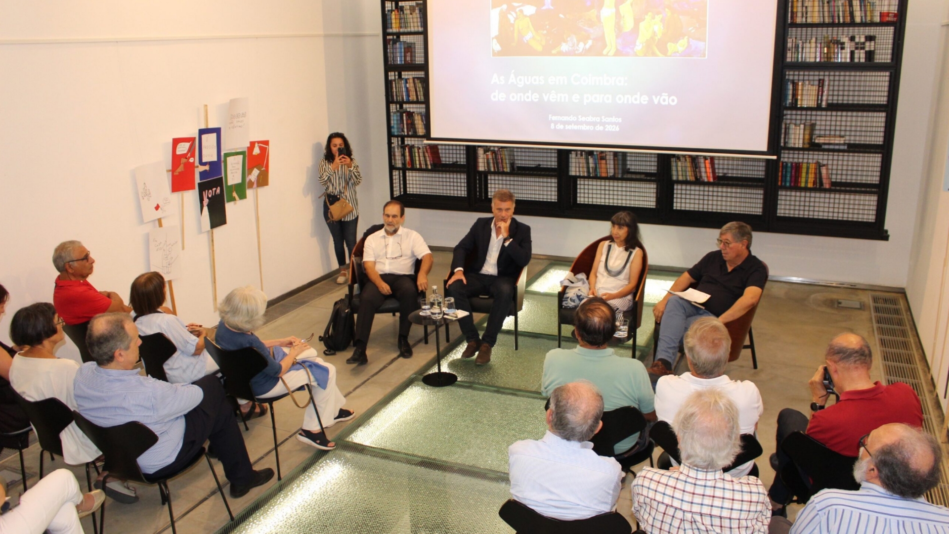 Biblioteca Carlos Fiolhais abre ciclo cultural com conferência sobre a água em Coimbra