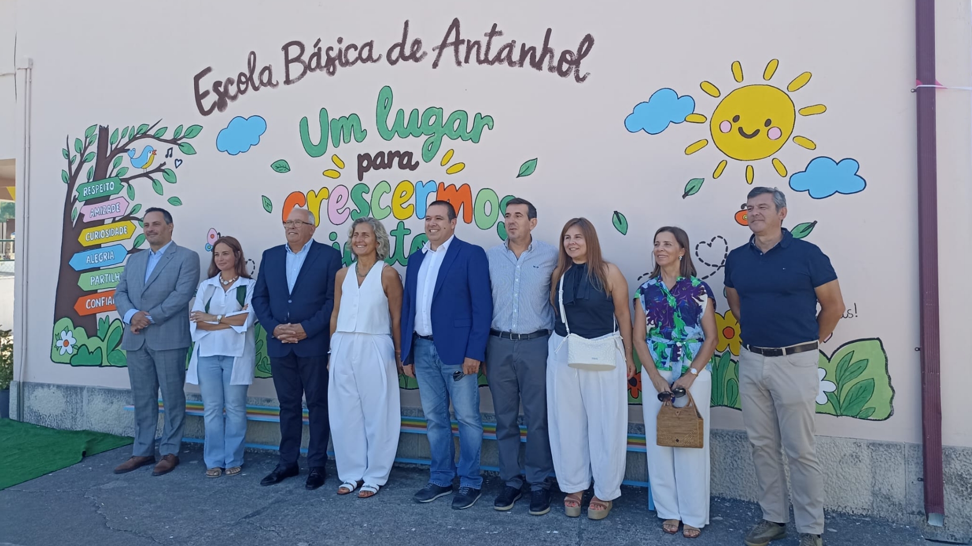 Escola Básica de Antanhol reabre 1.º ciclo oito anos depois