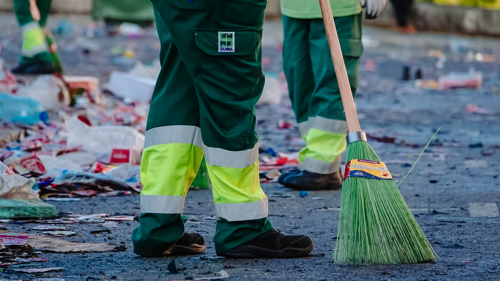 Operação de limpeza após Festa das Latas recolheu mais de cinco toneladas de resíduos