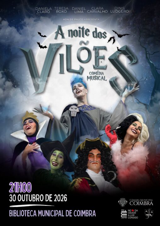 “A Noite dos Vilões” na Biblioteca Municipal