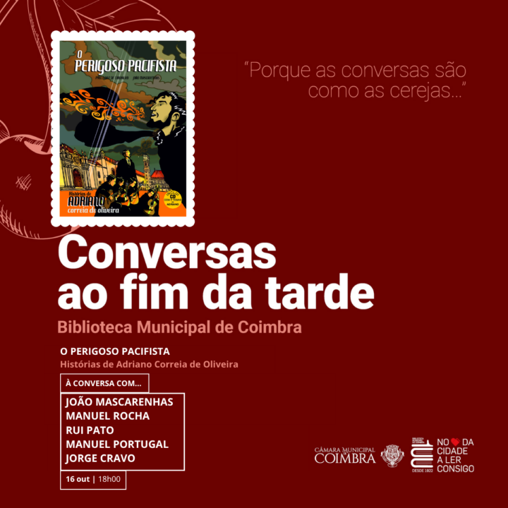Biblioteca Municipal recorda Adriano Correia de Oliveira com sessão de “Conversas ao Fim da Tarde”