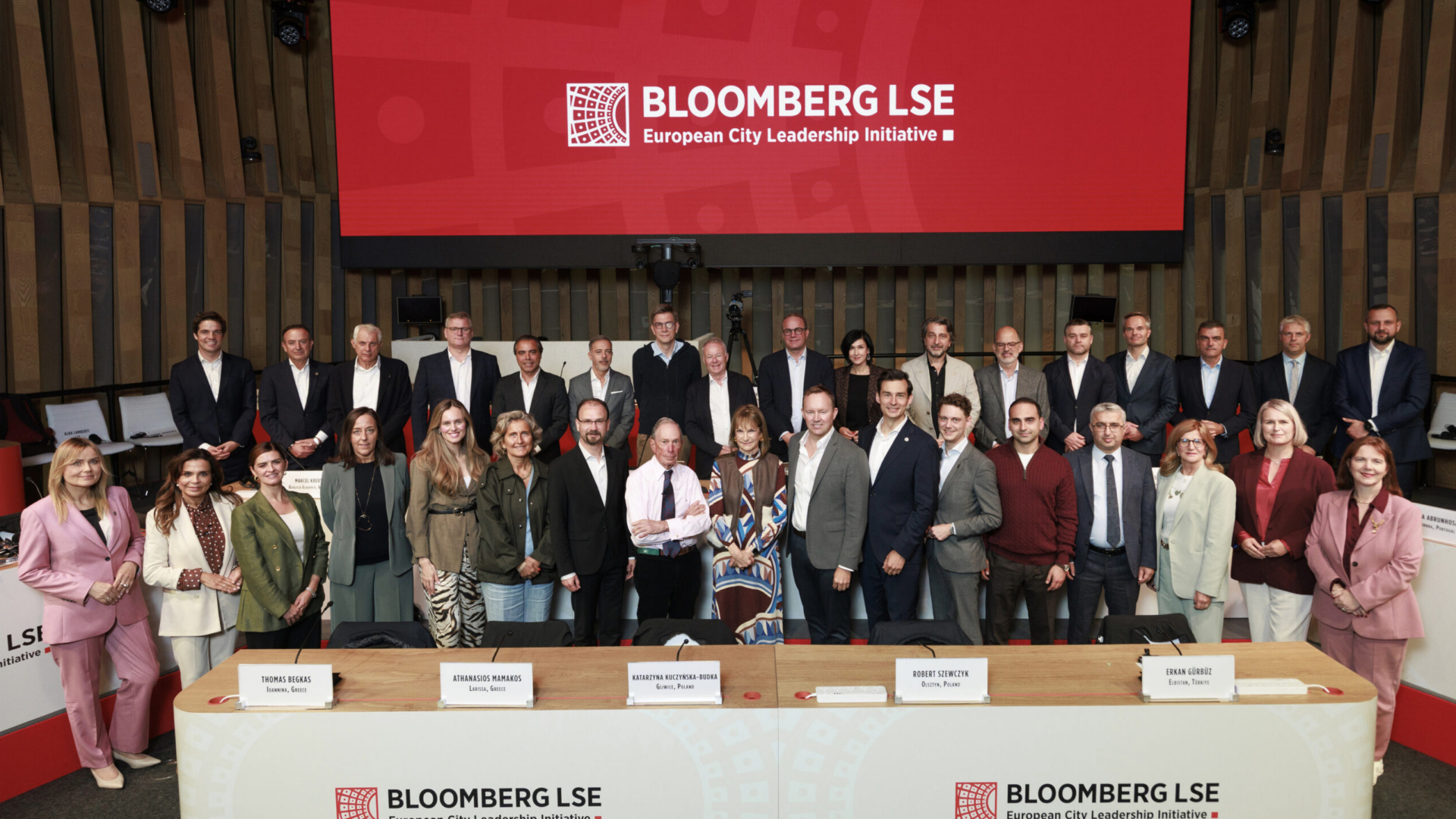 Coimbra integra Bloomberg LSE European City Leadership Initiative