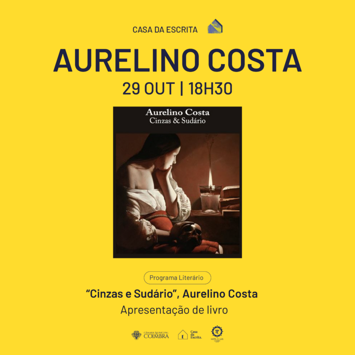 Casa da Escrita recebe apresentação do livro “Cinzas & Sudário” de Aurelino Costa