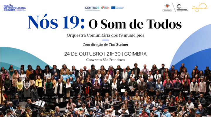 Convento São Francisco recebe concerto comunitário “Nós 19 – O Som de Todos!”