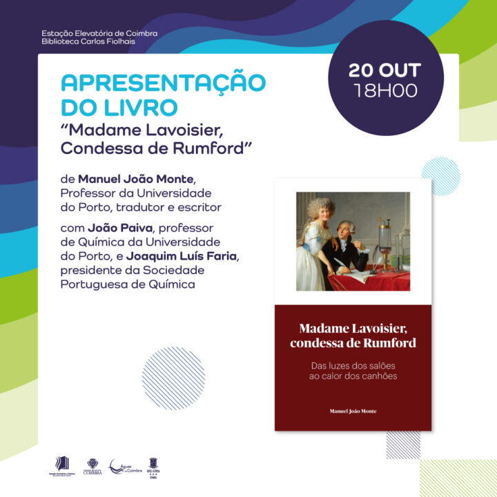 Estação Elevatória de Coimbra recebe apresentação de livro de Manuel João Monte