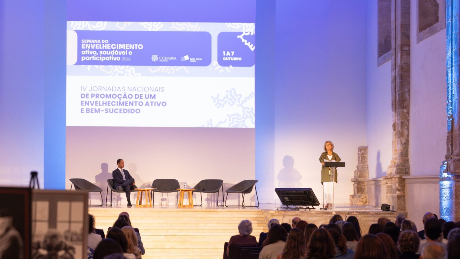 Ana Abrunhosa aponta cinco prioridades para preparar Coimbra para a longevidade e envelhecimento ativo