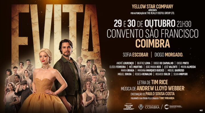 Musical “Evita” com lotação esgotada no Convento São Francisco